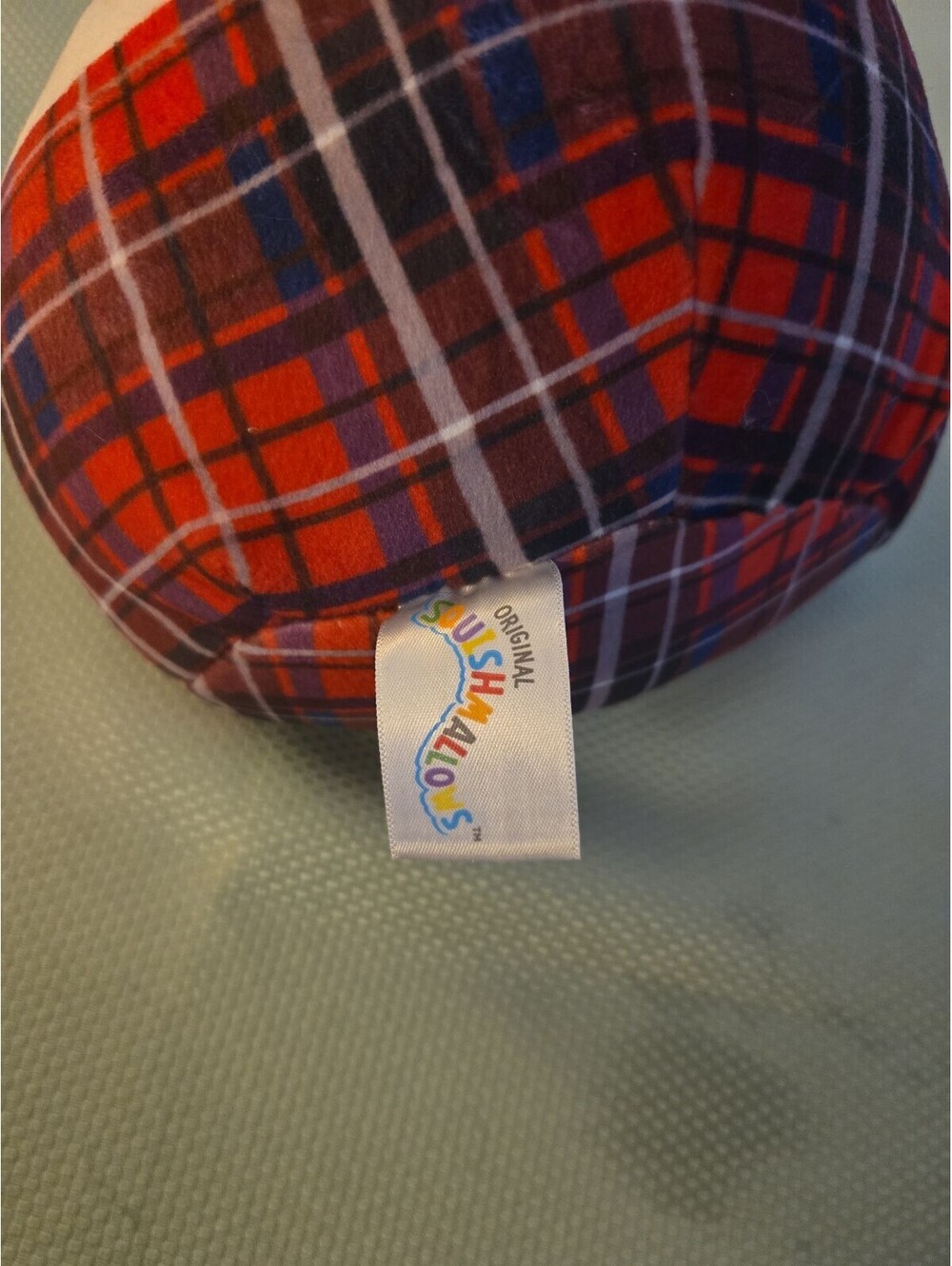 Squishmallows Connor the Cow Plaid Shirt Plush - Picture 2 of 4